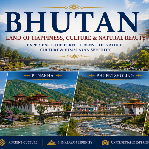 Bhutan Tour 4 N / 5 D Brief Itinerary
